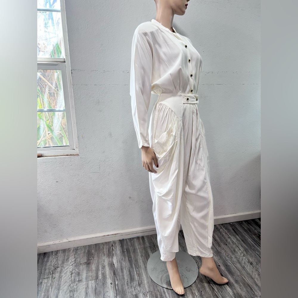 Rabbit Rabbit Rabbit Elegant White Jumpsuit - Picture 8 of 16